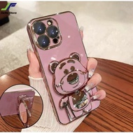 Mobile Phone Case For samsung A05 A05S A15 Soft Type Lotso Bear Stand Rotating Back Cover
