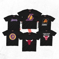 NBA Logo Kids T-shirt Black Unisex NBA Black t-shirt 21-35