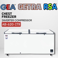 CHEST FREEZER GEA INVERTER AB-620-ITR FROZEN FOOD FREEZER BOX AB 620