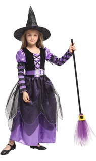 Narecte Halloween Costumes for Girls Halloween Costumes,Witch Costume for Girls Witch Costume,Kids W