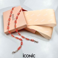 iCONiC FANCY CHAINS MASK STRAP #5561 สายคล้อง ตกแต่ง อะไหล่ทอง โซ่ พลาสติกสี สายคล้องแมสก์ สายคล้องหน้ากาก สายคล้องแฟชั่น สายคล้องหรู หน้ากาก