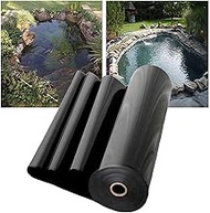 Fishing Mat Pond Skins 8mil Garden Pond Liners Black Fish Safe Pond Skins Pond Liner for Koi Ponds Waterfall Stream Fountains and Water Gardens Tear Resistant UV Resistant Easy Cutting (Size