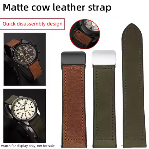 For TIMEX T49963 Expedition T49905 Watch Strap Magnetic Buckle Bracelet Vintage Watch Belt 20mm 22mm