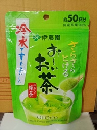 ITOEN ชาเขียว ผง ชาเขียวญี่ปุ่น Itoen Instant Green Tea with Matcha 40g. จากญี่ปุ่น