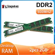 King Ston RAM 4GB (2X 2GB) 2 Chiếc DDR2 800MHz PC2 6400U 240PIN DIMM King Ston Bộ Nhớ Máy Tính Để Bà