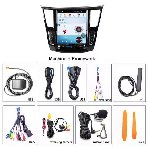 12.1inch For Infiniti QX60 2014-2019 GPS Navigation Android14 Radio Video Player Carplay Android aut