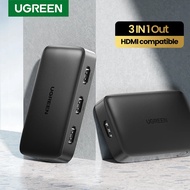 UGREEN HDMI Switch with Controller 3 In 1 Out HDMI-compatible Switcher 4K30Hz for TV box PS4 Switch