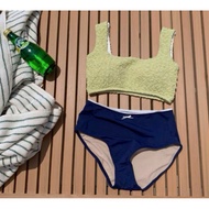 2-piece beach swimsuit, 2-piece swimsuit in super flattering colors, hot bikini model 2025