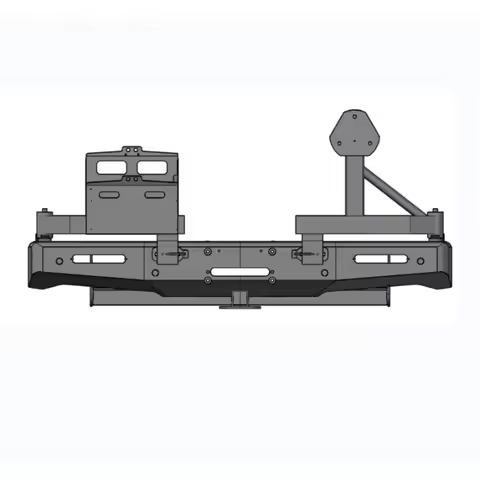 Pickup Rear Bumper for Hilux Np300 Ranger Triton L200 with Tow Bar