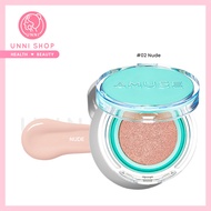 แท้100% Amuse Meta Fixing Vegan Cushion SPF 45 PA++  คุชชั่นไม่ติดแมสก์ เนื้อแมตต์ ปกปิดเนียนกริบแต่