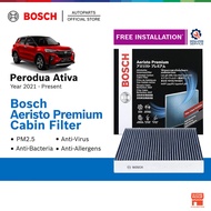 Bosch Aeristo Premium Activated Carbon Cabin Air Filter for Perodua Ativa 2021 - Present