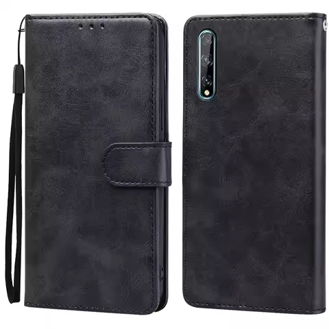 Leather Flip Case for Huawei Y8p Case Fundas For Huawei Y8p AQM-LX1 Coque Huawei Y8 p Book Wallet Co