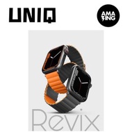 UNIQ - UniQ Revix Strap for Apple Watch雙色防水矽膠磁吸錶帶49/45/44/42mm -灰橙