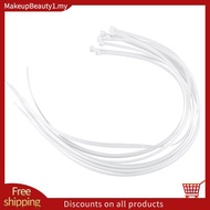 10X Extra Long 76Cm Cable Ties White Zip Wraps