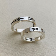 {INFP · ENFJ} MTBI Personality Butterfly Ring Original Handmade Niche Design Creative Unique Index F