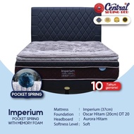 Spring Bed Central Imperium Pocket Plushtop Pillowtop Mattress Only