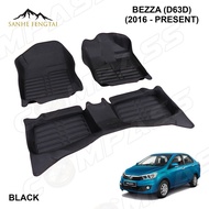 Perodua Bezza Axia Viva Kelisa Alza 5D Carpet Floor Mat