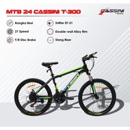 Mtb Cassini Sepeda Gunung Trex Cassini T300 24 Inch