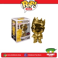 Funko Pop Rocks: Biggie- Notorious B.I.G.(Gold Chrome) [Exclusive]