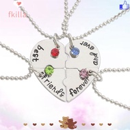 FKILLA 4 Bff Fashion Love Necklace Nice Gift Necklace