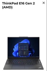 99%新！有保！Upgrade咗2k螢幕Lenovo ThinkPad E16 Gen 2 (AMD)