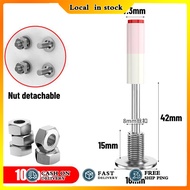 7.3mm New Screw Nail Specialized for Nail Gun Thread M8 Screw Nail Concrete Ceiling Round Nail 42mm