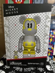 Bearbrick sorayama mickey 400%+100% 空山基米奇          禮物   聖誕禮物