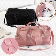 [Separate Dry/Wet Gry Bag] Travel Duffle Bag Waterproof Dry & Wet Sport Bag with Shoe Compartment We