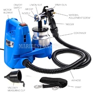 Mesin Spray Cat / CX004 Paint Zoom 650W Electric Paint Spray Gun Copper Nozzle Sprayer with Aluminium Container