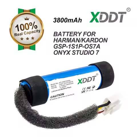 XDDT 3800mAh/14.06Wh Speaker Battery GSP-1S1P-OS7A for Harman/Kardon Onyx Studio 7