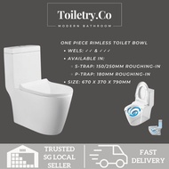 [FREE DELIVERY] 3035:Cosmos One Piece Water Closet/Toilet Bowl