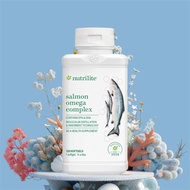 (เม็ดใหญ่ Made in USA) Amway NUTRILITE Salmon Omega Complex Fish Oil 120 เม็ด แอมเวย์ นิวทริไลท์ แซล