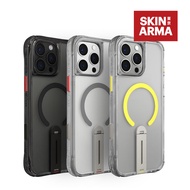 Skinarma 日本東京 Helix 磁吸帶支架相機鈕防摔手機殼 iPhone 16 Pro/Pro Max/ 黑色/ ProMax