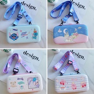 Cute Stellalou Stitch Women PU Leather Crossbody Mini Sling Bag Handphone Bag Mobile Phone Bag Cute Makeup Bag