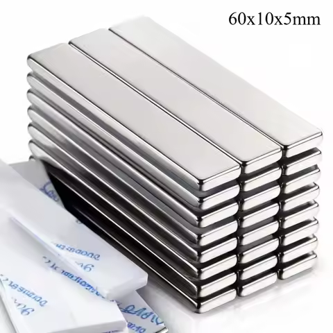 N52 60x10x5 Neodymium Magnet Strong Standard Magnetic Motor Whiteboard Ebike Generator 60*10*5 Magne