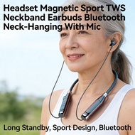 Bluetooth Waterproof Ergonomic Earbud In-Ear Neckband Sport Earphone