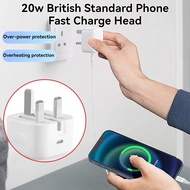 G 20W PD fast Standard Charger UK PD Fast Charging Charger 20W Type-C Fast Charging Charger Cable