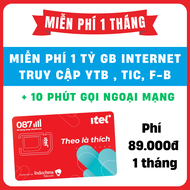 ( TẶNG 1 THÁNG MIỄN PHÍ ) Sim 4G 5G Vinaphone Gói Itel MAY35 MAY69S MAY79 MAY89S - COMBO NGHE GỌI + 