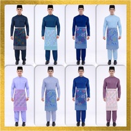 baju melayu lelaki baju melayu baju melayu slim fit ☉BAJU MELAYU NABIL AHMAD JAKEL SLIM FIT  MODEN CEKAK MUSANG TELUK BE