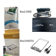 BOX IDE และ BOX SATA\EXTERNAL IDE 2.5" BOX2.0 กล่องใส่ฮาร์ดดิส บล็อคใส่ฮาร์ดดิส กล่อง2.5IDE กันกระแท