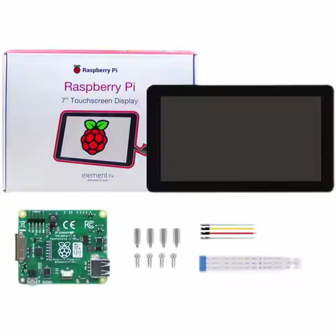 Raspberry Pi 4 Generation Raspberry Pi 3B+/4B Official 7 "touch display Capacitive DSI screen