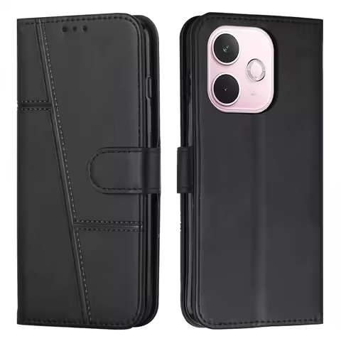 For Oppo A5 A3 4G 5G Wallet Flip Case For Oppo A5 Pro 4G 5G A3 Pro 5G Protective Cover Hand Strap Fo