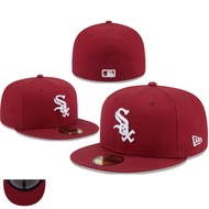 NEW Rra Chicago White Sox Red Wine 59fifty side embroidery baseball cap