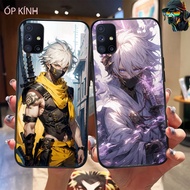 Samsung m51 glass phone case with beautiful anime gamer image