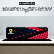 เคสใสป้องกันฝุ่น Acrylic Display Case สำหรับรถโมเดล Ferrari SF-24F1 ชิ้นส่วนบล็อกเล่นของเล่นสำหรับกา