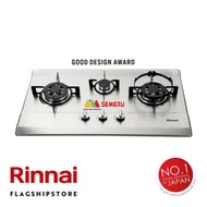 Rinnai Kompor Gas Tanam 3 Tungku Rb-713 Ns