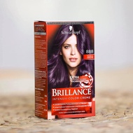 Hair dye No. 888: Dark purple - Brillance by Schwarzkopf