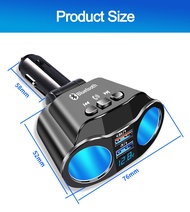 ET Game TH เครื่องชาร์จไฟในรถยนต์สากล MP3 บลูทู ธ 5.0 เครื่องเล่นเพลงในรถยนต์ QC3.0 USB เครื่องชาร์จด่วน 12V 24V เครื่องชาร์จโทรศัพท์ในรถยนต์