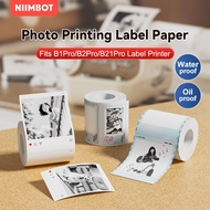 NIIMBOT B1Pro B2Pro B21Pro Printer Sticker Label HD Photo Thermal Waterproof DIY Scrapbook Album