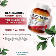 Viên Uống Bổ Tim Blackmores CoQ10 150mg 30 Viên Của Úc Hỗ Trợ Sức Khỏe Tim Mạch Giảm Huyết Áp